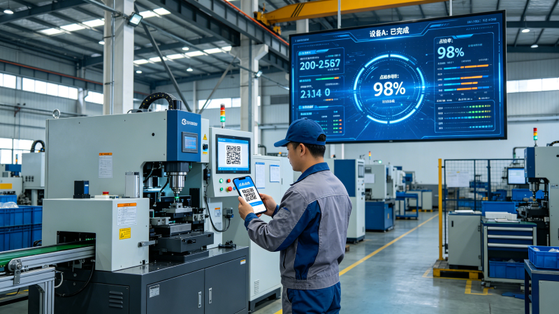 工业车间设备点检场景生成