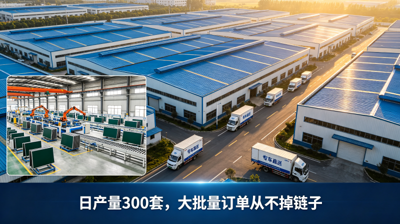 现代化教学黑板生产基地航拍宣传图生成 (1)