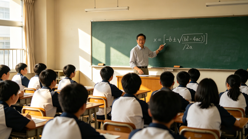 温馨中学教室摄影