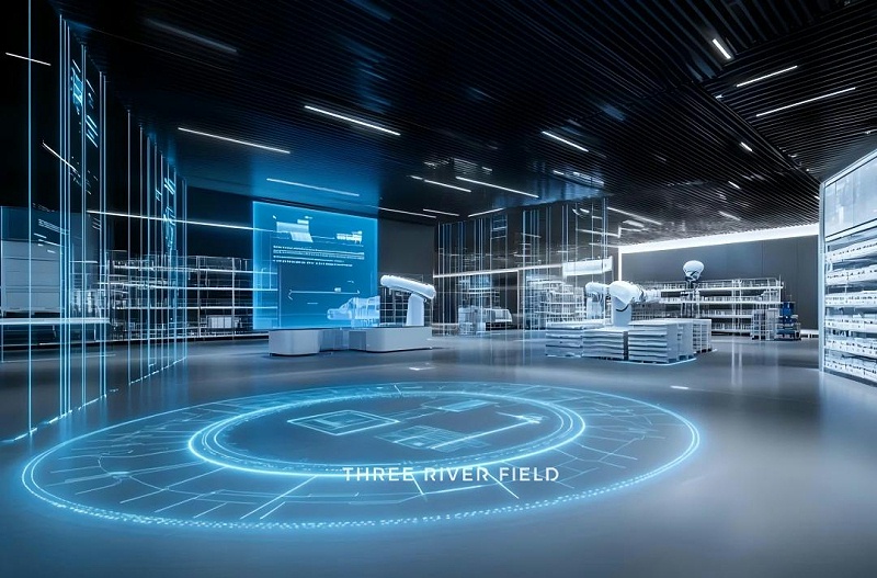 展厅设计 _ 算力展厅：数字的力量_3_三川田AI产业馆_来自小红书网页版(1)