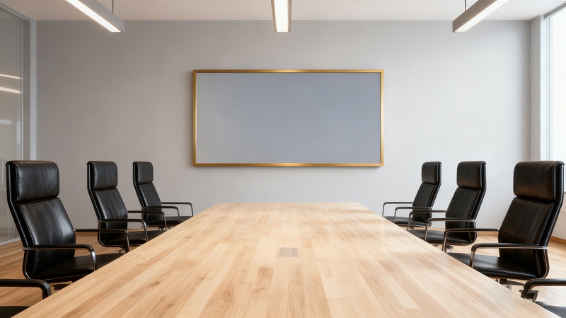 灰布生成会议室场景