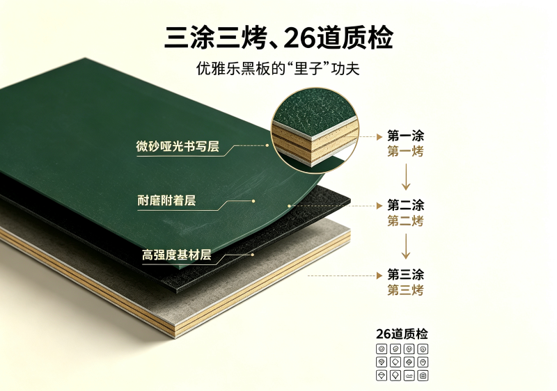 优雅乐黑板板面细节介绍 (2)